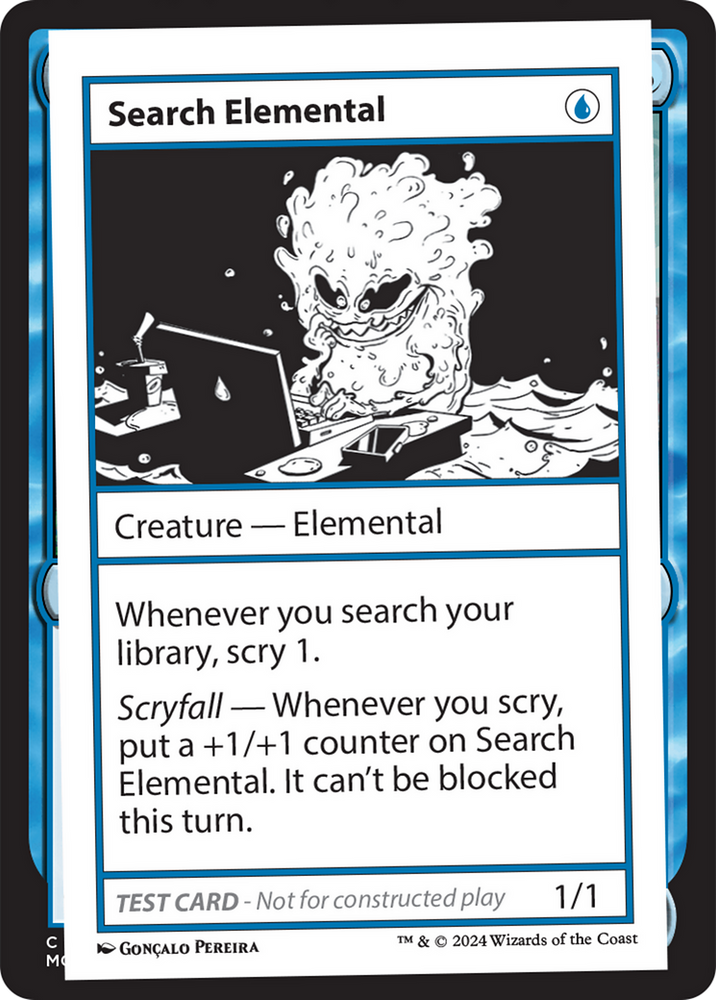 Search Elemental [Mystery Booster 2 Playtest Cards]