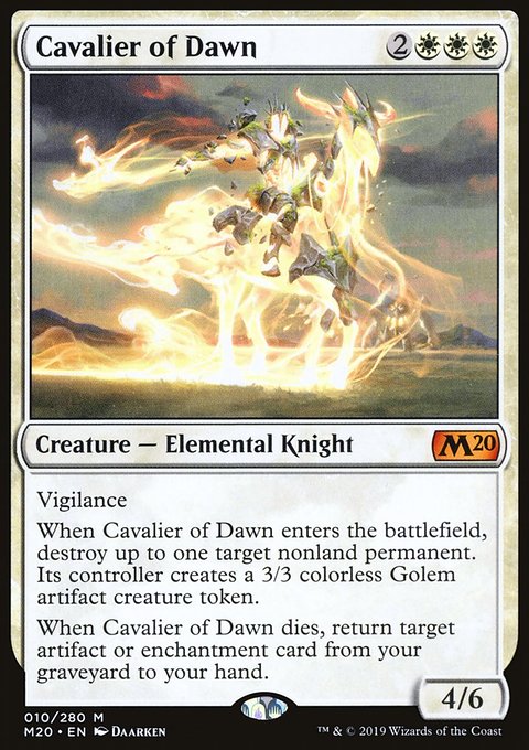 Cavalier of Dawn [Core Set 2020]