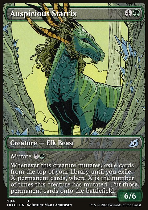 Auspicious Starrix (Showcase) [Ikoria: Lair of Behemoths]