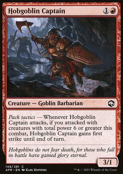 Hobgoblin Captain [Dungeons & Dragons: Adventures in the Forgotten Realms]