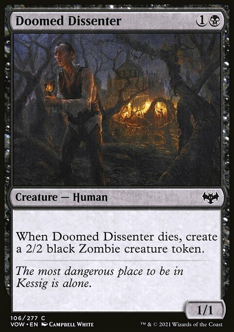 Doomed Dissenter [Innistrad: Crimson Vow]
