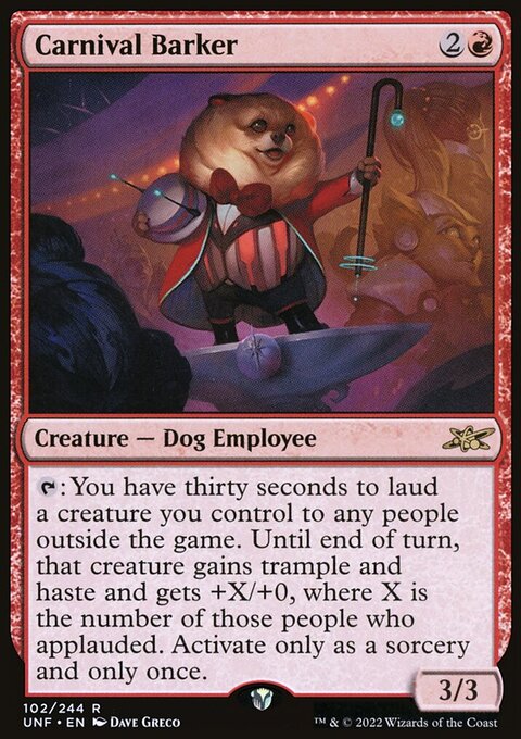 Carnival Barker [Unfinity]