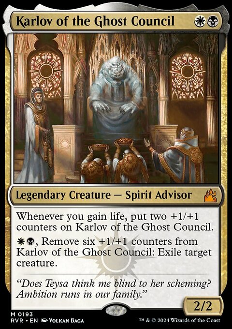 Karlov of the Ghost Council [Ravnica Remastered]