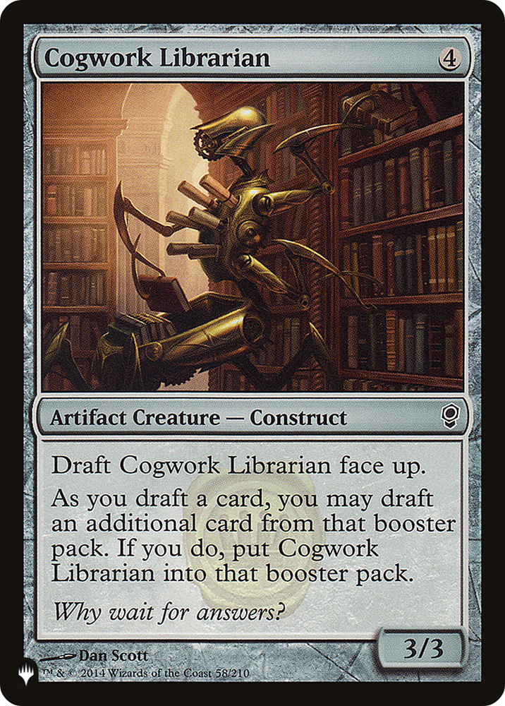 Cogwork Librarian [The List]