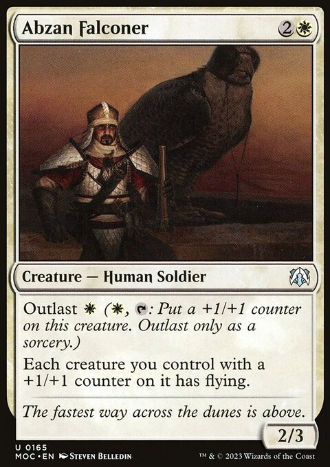 Abzan Falconer [March of the Machine Commander]