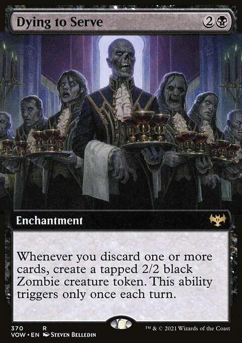 Dying to Serve (Extended Art) [Innistrad: Crimson Vow]