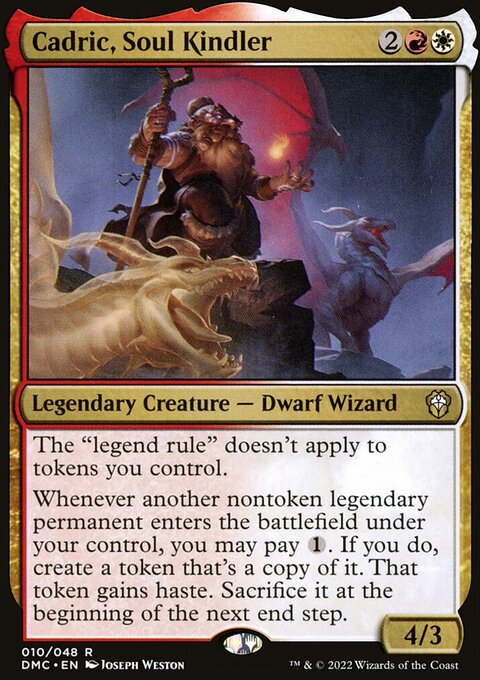 Cadric, Soul Kindler [Dominaria United Commander]