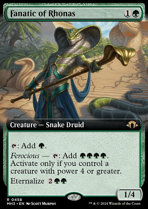 Fanatic of Rhonas (Extended Art) [Modern Horizons 3]