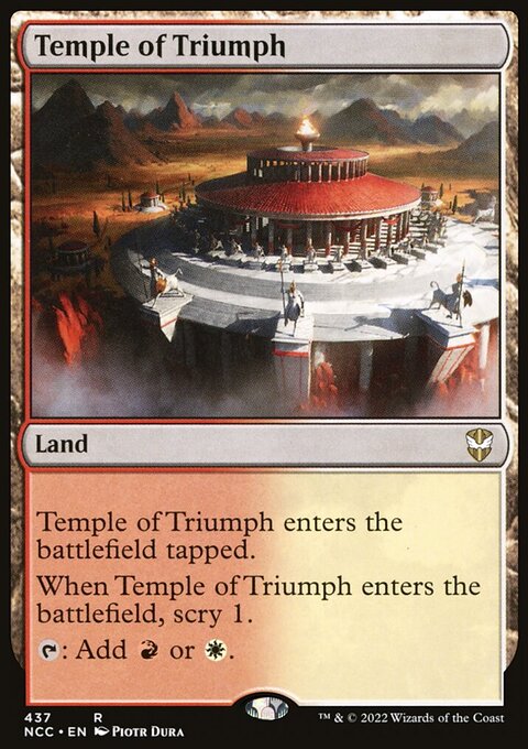 Temple of Triumph [Streets of New Capenna Commander]