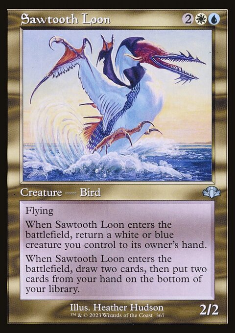 Sawtooth Loon (Retro) [Dominaria Remastered]