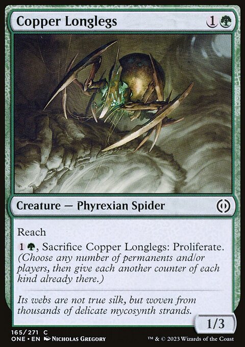 Copper Longlegs [Phyrexia: All Will Be One]