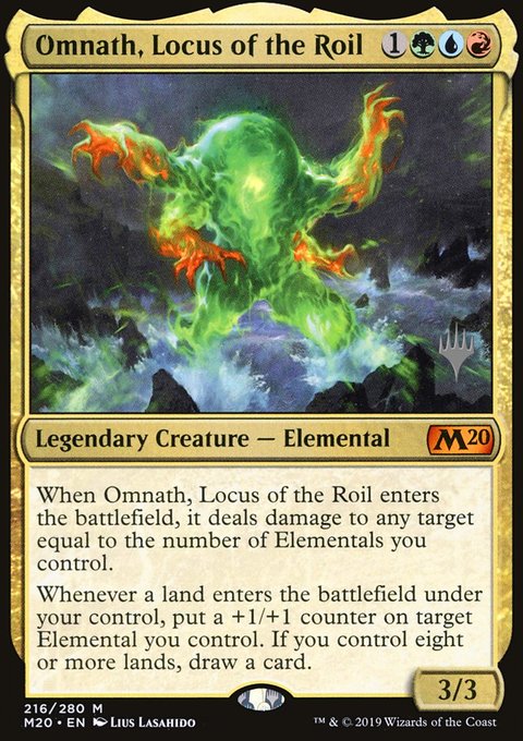 Omnath, Locus of the Roil (Promo Pack) [Core Set 2020 Promos]