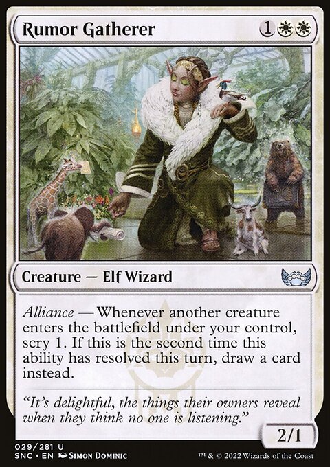 Rumor Gatherer [Streets of New Capenna]