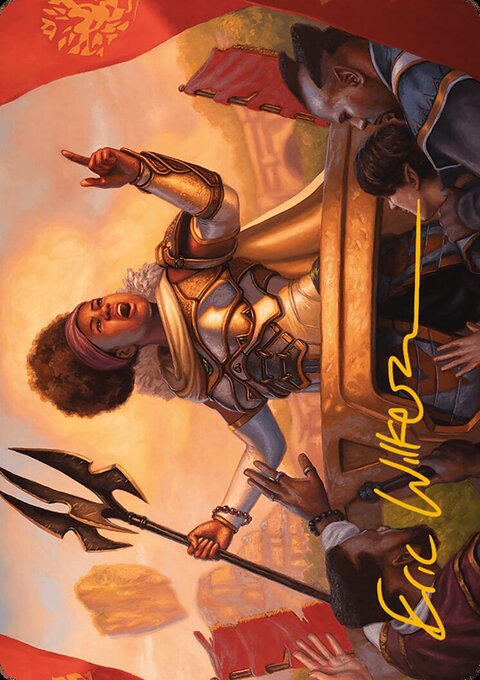 Recruiter of the Guard Art Card [Modern Horizons 3 Art Series]