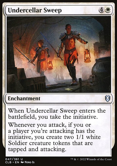 Undercellar Sweep [Commander Legends: Battle for Baldur's Gate]