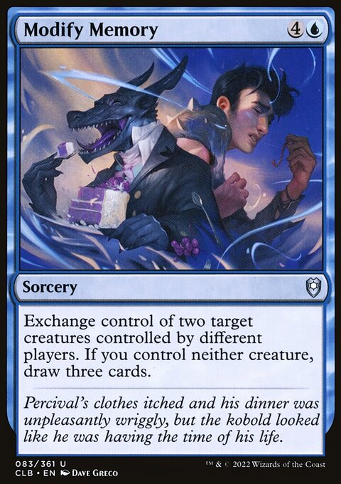 Modify Memory [Commander Legends: Battle for Baldur's Gate]