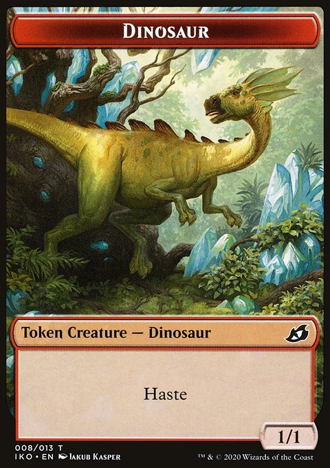 Dinosaur Token [Ikoria: Lair of Behemoths Tokens]