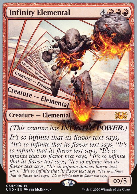 Infinity Elemental [Unsanctioned]