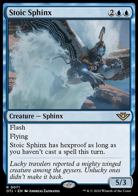 Stoic Sphinx [Outlaws of Thunder Junction]