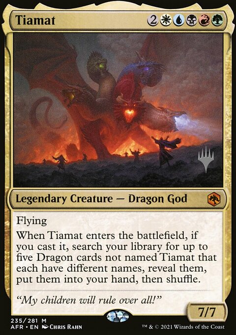 Tiamat (Promo Pack) [Dungeons & Dragons: Adventures in the Forgotten Realms Promos]