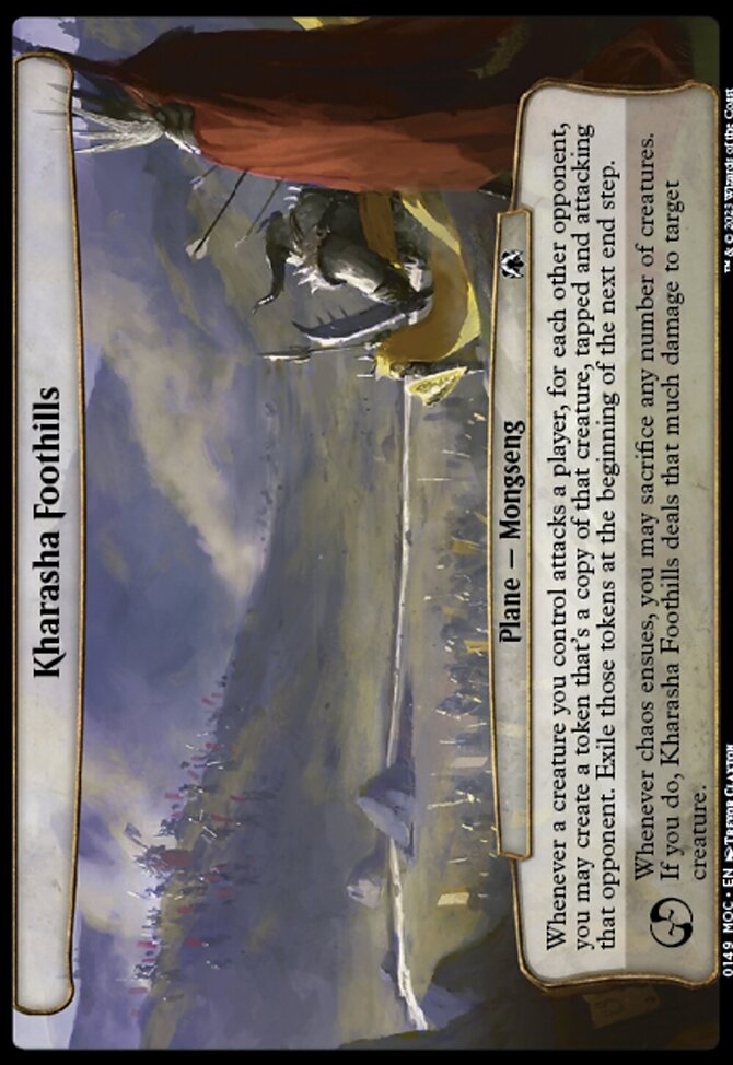 Kharasha Foothills [March of the Machine Commander]