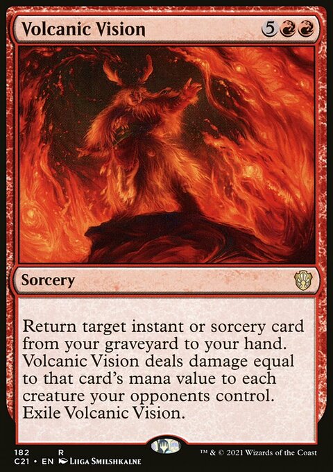 Volcanic Vision [Commander 2021]