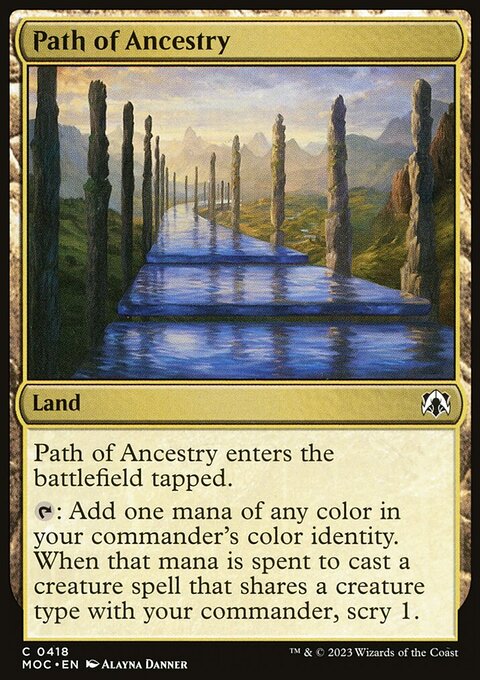 Path of Ancestry [March of the Machine Commander]