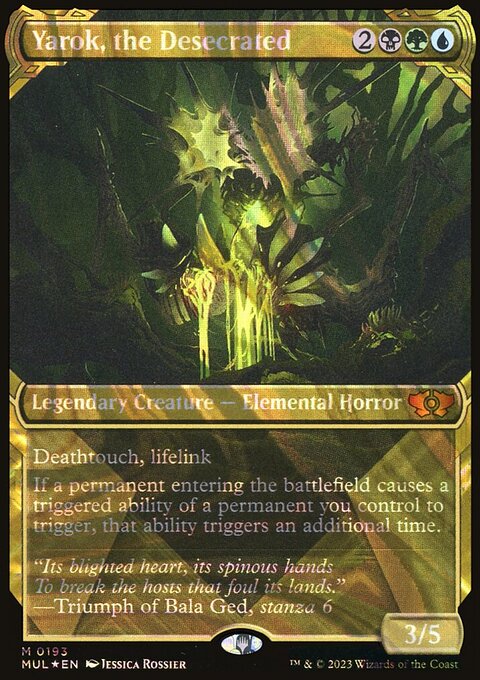 Yarok, the Desecrated (Halo Foil) [Multiverse Legends]
