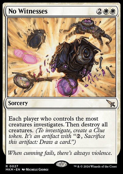 No Witnesses [Murders at Karlov Manor]