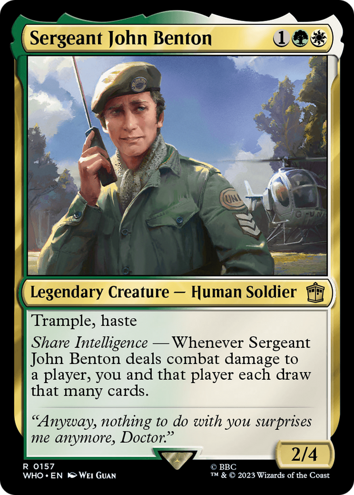 Sergeant John Benton [Doctor Who]