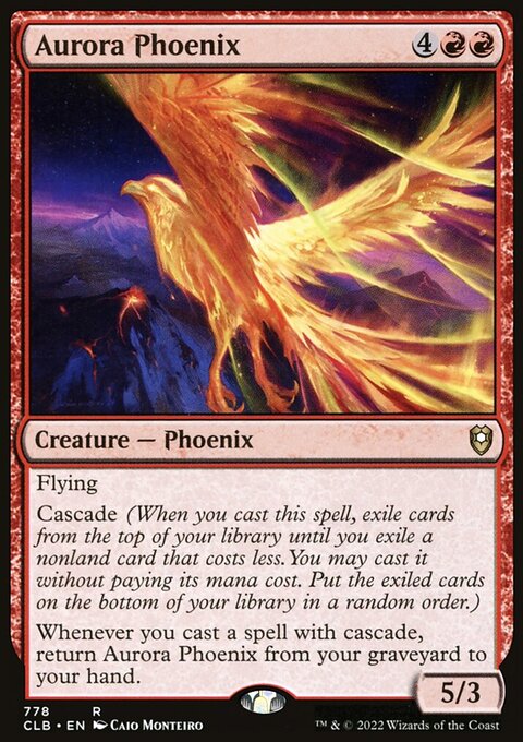 Aurora Phoenix [Commander Legends: Battle for Baldur's Gate]