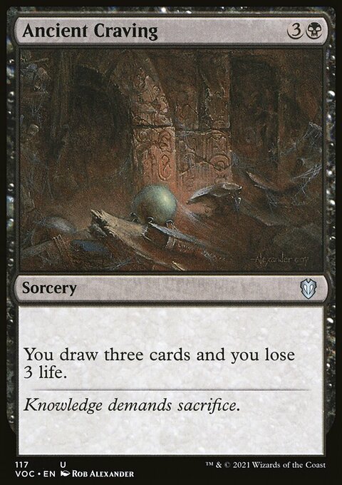 Ancient Craving [Innistrad: Crimson Vow Commander]