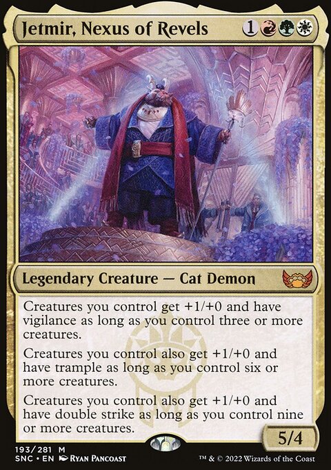 Jetmir, Nexus of Revels [Streets of New Capenna]