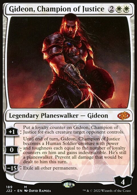 Gideon, Champion of Justice [Jumpstart 2022]