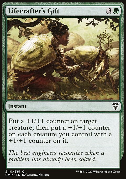 Lifecrafter's Gift [Commander Legends]