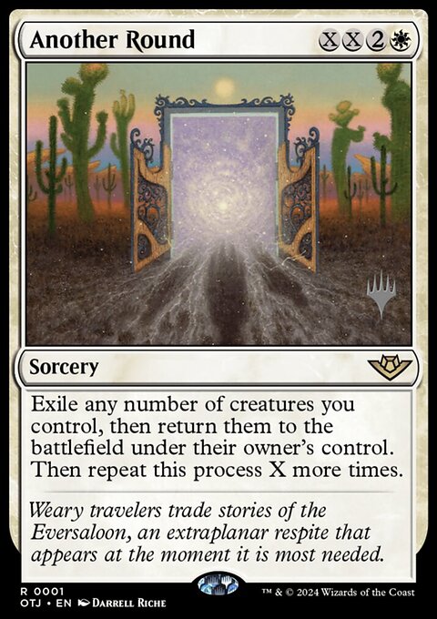 Another Round (Promo Pack) [Outlaws of Thunder Junction Promos]