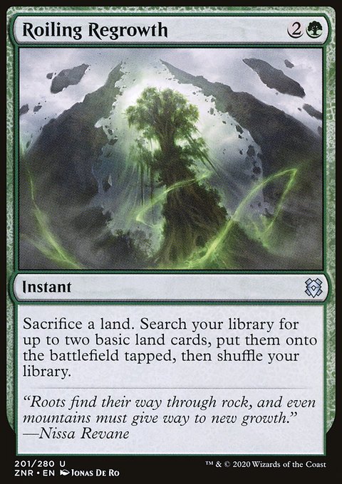 Roiling Regrowth [Zendikar Rising]