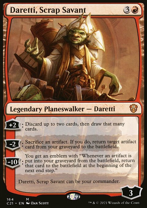 Daretti, Scrap Savant [Commander 2021]