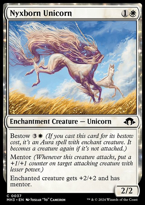 Nyxborn Unicorn [Modern Horizons 3]