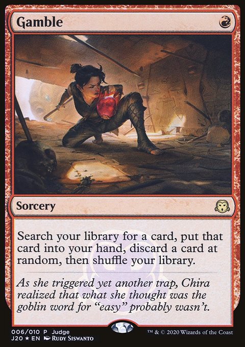 Gamble [Judge Gift Cards 2020]