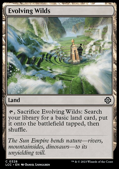Evolving Wilds [The Lost Caverns of Ixalan Commander]
