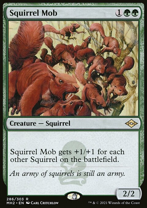 Squirrel Mob (Foil Etched) [Modern Horizons 2]