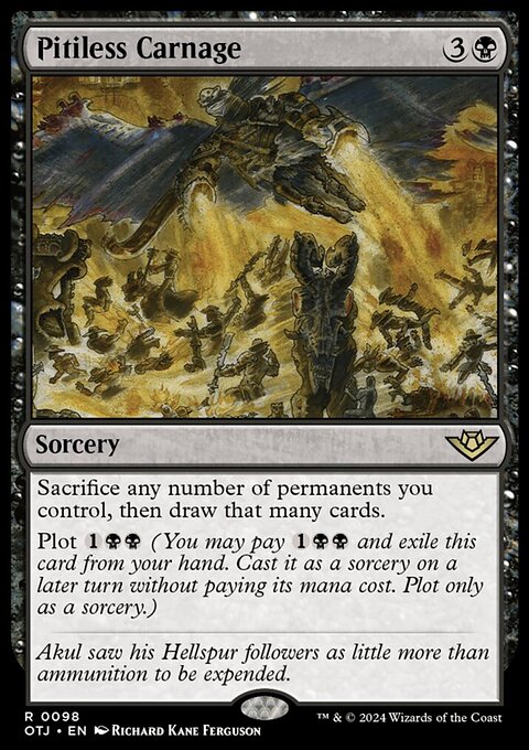 Pitiless Carnage [Outlaws of Thunder Junction]