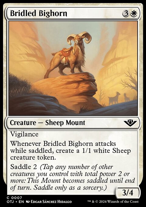 Bridled Bighorn [Outlaws of Thunder Junction]