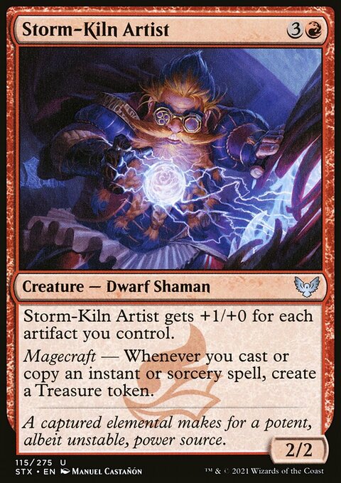 Storm-Kiln Artist [Strixhaven: School of Mages]
