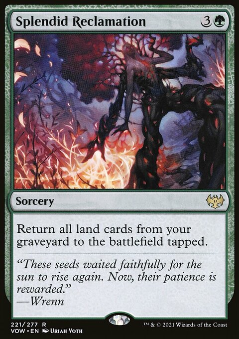 Splendid Reclamation [Innistrad: Crimson Vow]