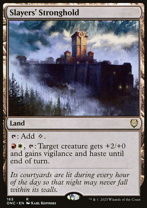 Slayers' Stronghold [Phyrexia: All Will Be One Commander]