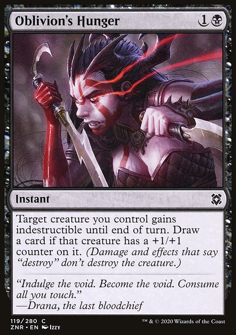 Oblivion's Hunger [Zendikar Rising]