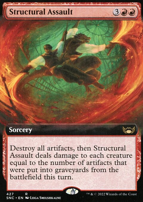 Structural Assault (Extended Art) [Streets of New Capenna]