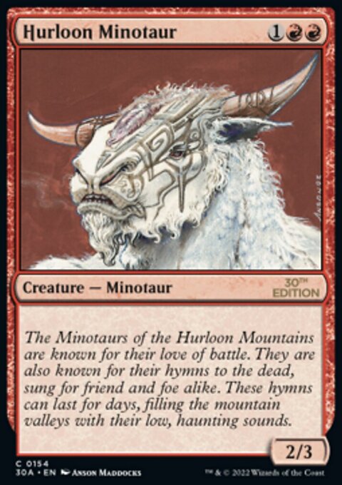 Hurloon Minotaur [30th Anniversary Edition]